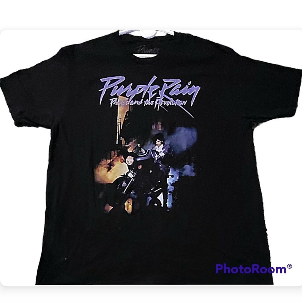 Prince and the revolution purple rain t shirt